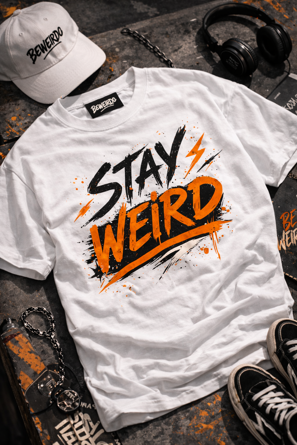 Never Fit In Oversized Streetwear T-Shirt