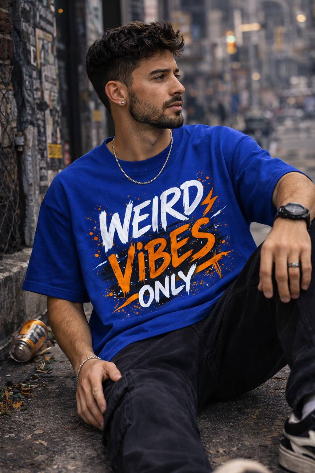 Weird Vibes Only Oversized T-Shirt