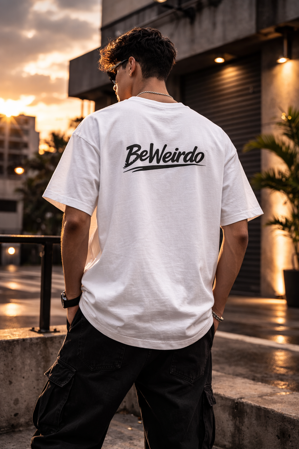 BeWeirdo Essential Tee – White