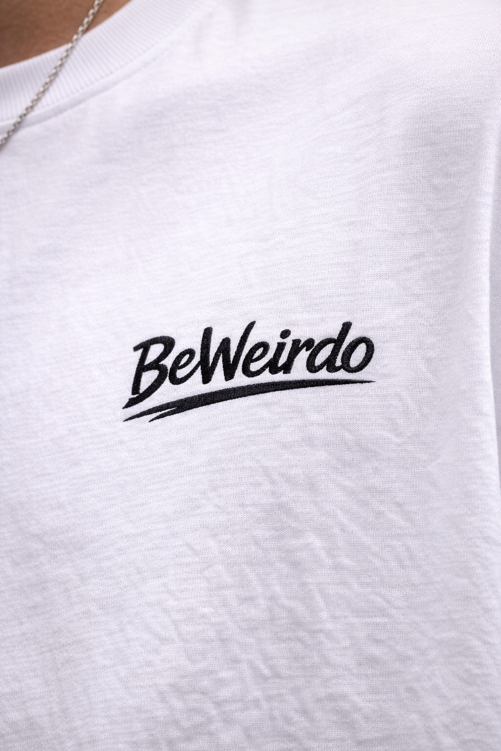 BeWeirdo Essential Tee – White