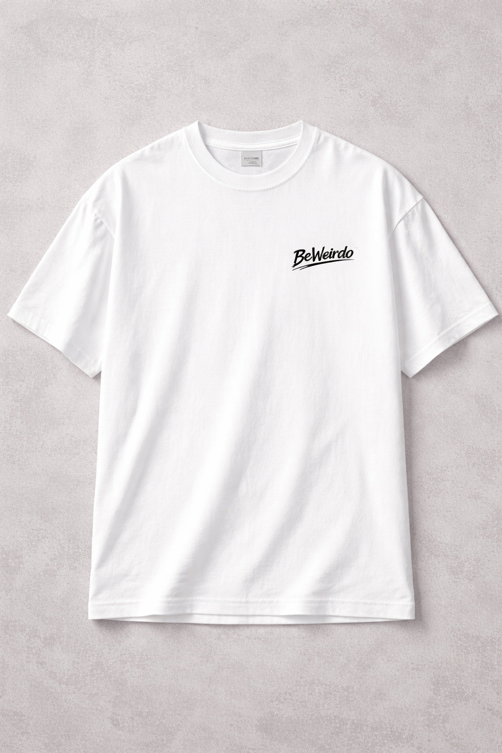 BeWeirdo Essential Tee – White