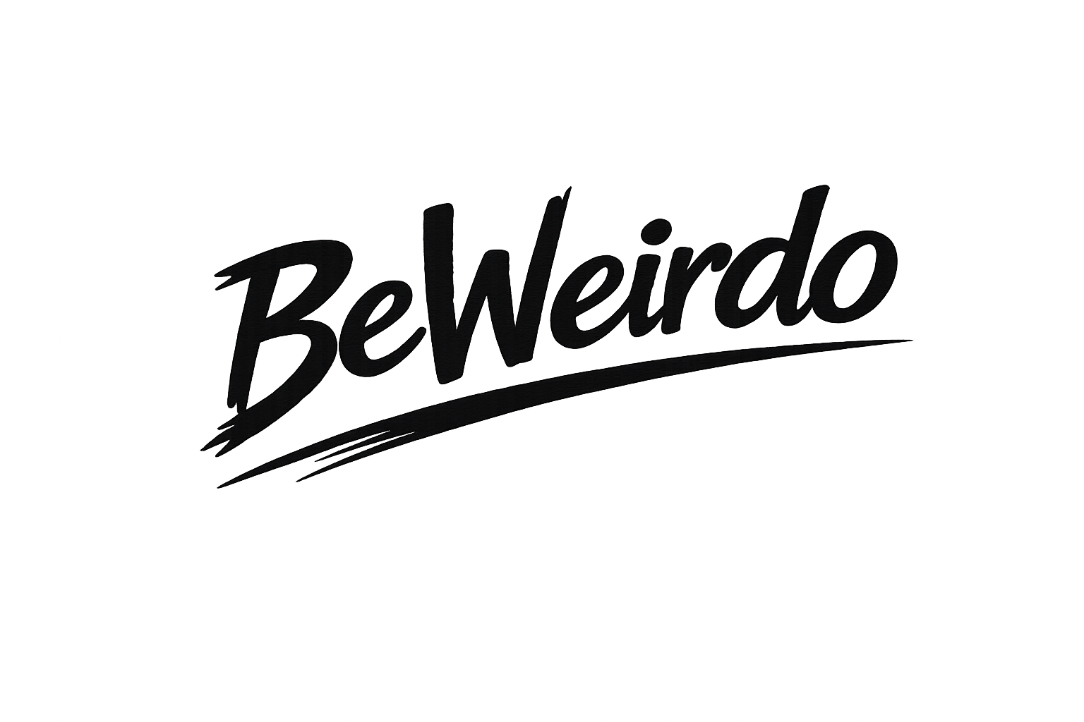 BeWeirdo Essential Tee – White