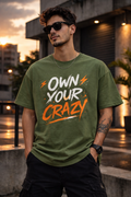 BeWeirdo Own Your Crazy Oversized T-Shirt