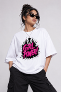 BeWeirdo “Girl Power” Oversized T-Shirt – Women Empowerment Streetwear