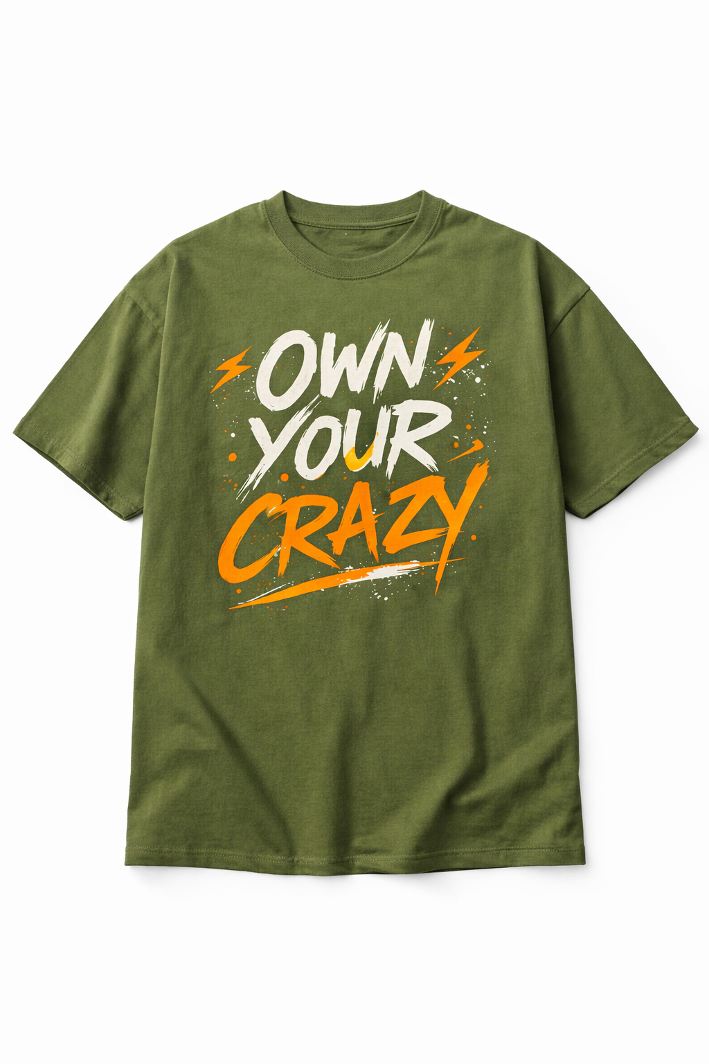 BeWeirdo Own Your Crazy Oversized T-Shirt
