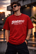 BeWeirdo Signature Terry Oversized T-Shirt – Premium Streetwear Essential